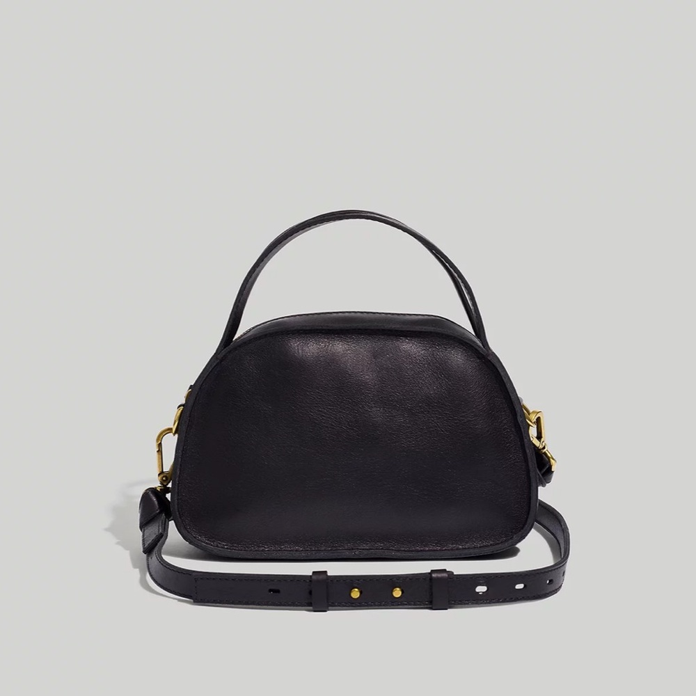 Madewell Sydney zip-top leather crossbody bag